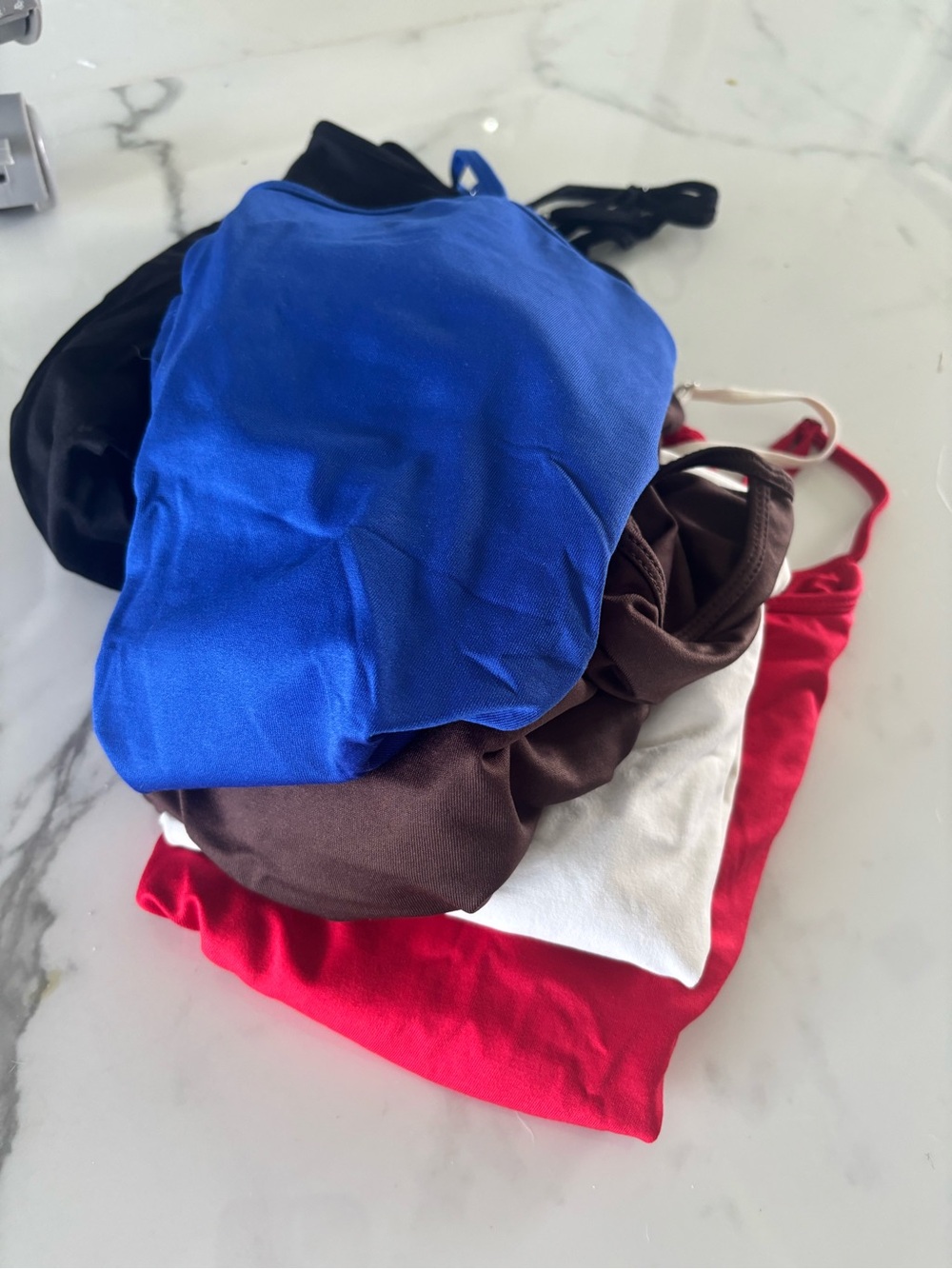 White House Black Market Red, Blue, Black, Brown, Cream Tank Top Set - Picture 2 of 7